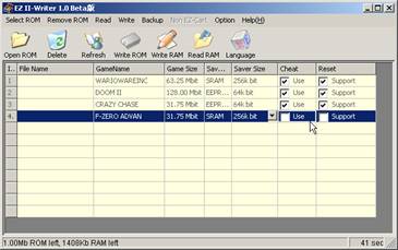 Edit GBA Cheats Code