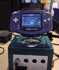 Play GameCube games on GBA screen